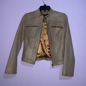 Tan Leather Jacket
